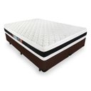 Ver imagem 1 de Cama Box Queen + Colchão de Espuma D45 Castor Black White Double Face 158x198x62cm