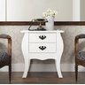Mesa de Cabeceira Bombê Premier Branco - Patrimar - 1