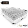 Cama Box Super King Branca + Colchão de Molas Ensacadas - Ortobom - Freedom - 193x203x67cm - 2