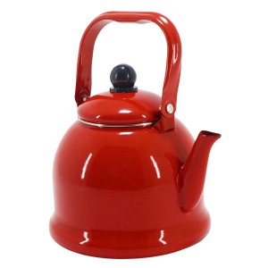 Chaleira Revestida Ferro Esmaltado Vermelho 1700ml Mimo Style Ech17vm
