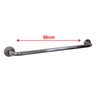 Barra Alça Apoio Kit 2 Uni Aço Inox 50 Cm Anti Queda Evita Acidente Segurança Idoso Gestante Pcd Cad - 2