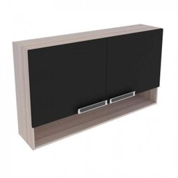 Armário Aéreo 2 Portas com Nicho Jazz Itatiaia - 1