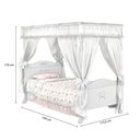 Ver imagem 2 de Cama Infantil Provence com Dossel - Pura Magia