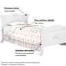 Cama Infantil Provence com Pedras Decorativas - Pura Magia - 2