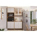 Ver imagem 2 de Cozinha Modulada Mgm 3 Peças Brilhante C3p53 Cinamomo/off