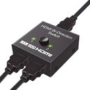 Ver imagem 4 de Switch Hdmi Bi-direcional 2x1 / 1x2 3 Portas Preto X-cell