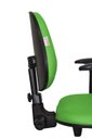 Ver imagem 5 de Cadeira Giratoria Zeus Executiva Back System - Couro Sintetico Corano - Verde