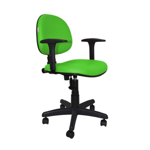 Cadeira Giratoria Zeus Executiva Back System - Couro Sintetico Corano - Verde