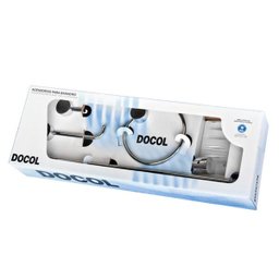 Kit Acessórios Docol para Banheiro Single Chrome - 7