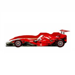 Cama Infantil Carro F1 090 Gelius Móveis - 4