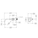 Ver imagem 2 de Torneira para banheiro de parede 1/2" e 3/4" Breezy - 00721706