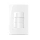 Ver imagem 1 de Conjunto 3 Interruptor Tecla Paralelo 4x2 Sleek MarGirius
