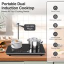 Ver imagem 3 de Vbgk Cooktop de Indução 24" 4000w com 2 Queimadores e Controle Touch (preto)