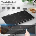 Ver imagem 5 de Vbgk Cooktop de Indução 24" 4000w com 2 Queimadores e Controle Touch (preto)