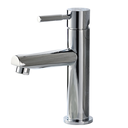 Ver imagem 6 de Torneira Bancada Cromada Prateada Brilhante para Banheiro Lavabo Lavatorio Água Fria 1/4 Volta Médio