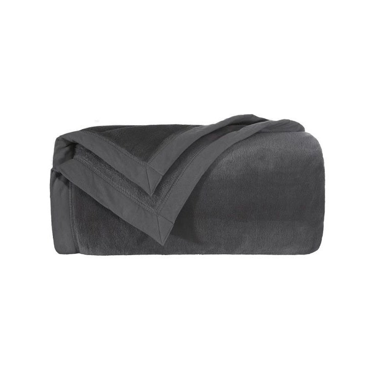 Cobertor Blanket 600 Preto Queen Kacyumara
