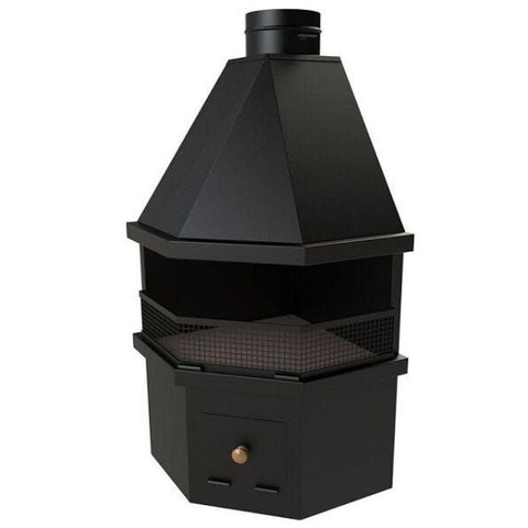 Lareira Clássica de Canto Transfor