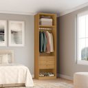 Ver imagem 1 de Closet Modulado sem Portas com Gavetas 90cm 100% MDF Altezza