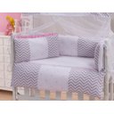 Ver imagem 1 de Kit Mini Berço Menina Alteza Rosa 6 Peças
