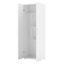 Ver imagem 4 de Armário Multiuso para Lavanderia 2 Portas 3 Prateleiras BS01A Branco - BRV Móveis