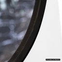 Ver imagem 4 de Espelho Oval com Moldura Preta 80x50 Preto