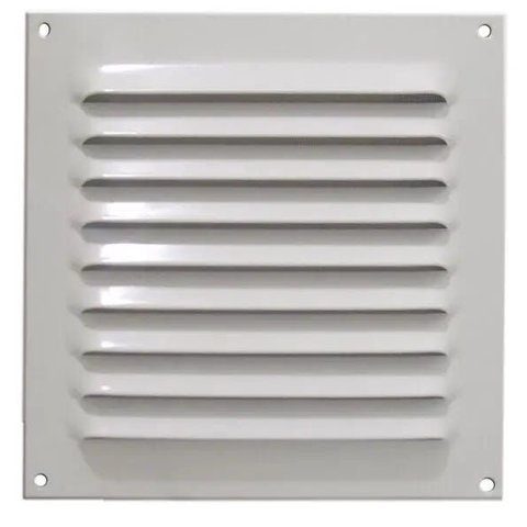Grade de Ventilação em Alumínio Branco 20x20 Itc