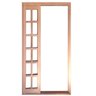 Porta Balcão de Correr de Madeira Eucalipto Purgato Esquadrias Longo - 1,60 (L) x 215 (A) - 1