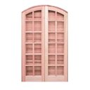 Ver imagem 1 de Porta Balcão de Abrir / Abrir de Madeira Eucalipto em Arco Esquadrias Longo - 120 (L) X 215 (A)