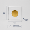 Ver imagem 3 de Quadro Caixa Acrílico Oração do Pai Nosso 10x10x3,5cm - Box Luxo Religioso