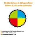 Ver imagem 3 de Lona de Salto para Cama Elástica de 1,83M com 36 Ganchos Canguri Quadricolor