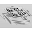 Ver imagem 6 de Cooktop Lines 4 Bocas Safanelli