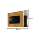 Ver imagem 2 de Painel Reflecta com Espelho Jateado para Tv 75'' 2,18cm