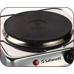Fogão Eletrico Portátil Inox 1 Placa Importado Safanelli - 127V - 5