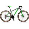 Bicicleta 29 Dropp Sx Evo 21V Câmbio Shimano Cinza+Verde - 1