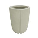 Ver imagem 1 de Vaso de Polietileno Karajá 42 cm Off White - Studio André Lenza VASAP
