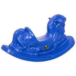 Gangorra Infantil Cavalinho Canguri - Azul - 2