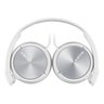 Fone de Ouvido Headphone Sony Mdr-Zx310 Dobrável Branco - 2