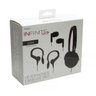 Kit 3 Fones Headphone Earphone Vivitar V12134-Raven - 5