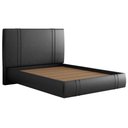Ver imagem 1 de Cama Casal Flutuante com Cabeceira 140cm Astra S04 Couríssimo Preto - Lyam Decor