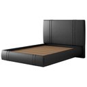 Ver imagem 6 de Cama Casal Flutuante com Cabeceira 140cm Astra S04 Couríssimo Preto - Lyam Decor