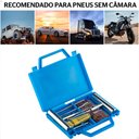 Ver imagem 2 de Kit Acessórios Ferramentas Remendo Macarrão para Reparo Pneus Carro Moto sem Câmara de Ar