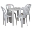 Ver imagem 4 de Mesa de Plástico com 4 Cadeiras