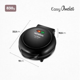 Omeleteira Elétrica Mondial Easy Omelet Om-02 800w - Preto - 6