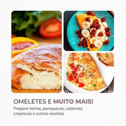 Omeleteira Elétrica Mondial Easy Omelet Om-02 800w - Preto - 8