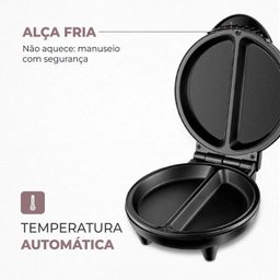 Omeleteira Elétrica Mondial Easy Omelet Om-02 800w - Preto - 5