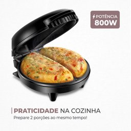 Omeleteira Elétrica Mondial Easy Omelet Om-02 800w - Preto - 4