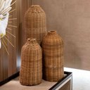 Ver imagem 2 de Vaso Decorativo em Rattan 53x16 cm - D’Rossi