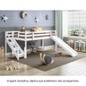 Cama com Escorregador Infantil c/ Escada de Fácil Acesso - Casatema - 7