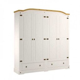 Guarda-Roupa Casal 4 Portas 2 Gavetas Smile Serpil - 2