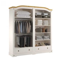 Guarda-Roupa Casal 4 Portas 2 Gavetas Smile Serpil - 3